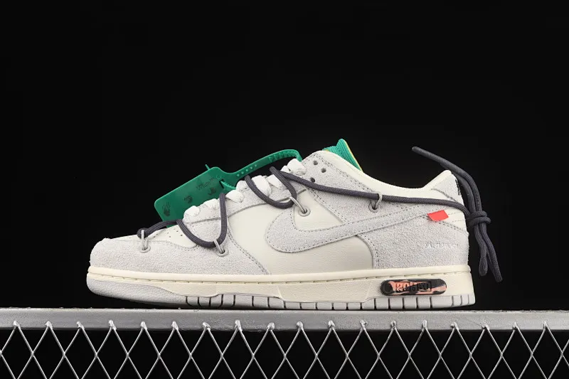All categories Nk SB Dunk series Nk SB Dunk Low low-top sneakers J version OF x Nk Dunk Low OW suede SB smashed backboard fashion casual sneakers DJ0950-115